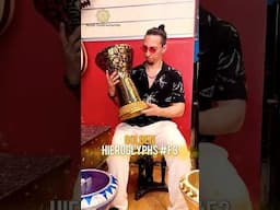 When Art Meets Rhythm – The Golden Hieroglyphs Darbuka