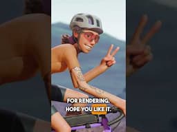 When you don’t want to build your 3d character from scratch…use a basemesh 💪 #blendertutorial