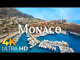 12 HOURS DRONE FILM: " MONACO in 4K " + Relaxation Film 4K ( Beautiful places in the world 4k )