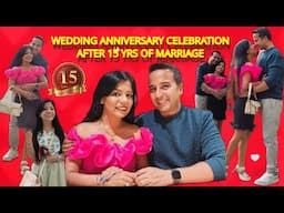 15th Wedding Anniversary Celebration Gifts Party Family Fun #anniversary