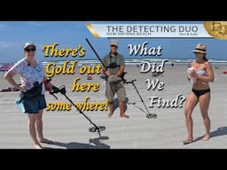 Metal Detecting New Smyrna Beach They're All Gone Break Time | The Detecting Duo S04E14