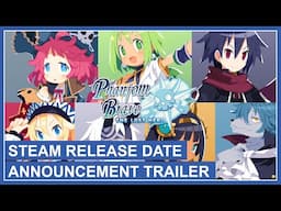 Phantom Brave: The Lost Hero - Steam Release Date Announcement Trailer