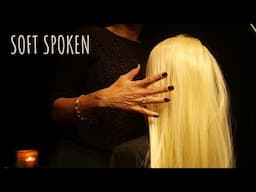 Role play ASMR salon visit - hair play, braiding and brushing