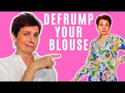 How To Wear Blouses Over 50 Without Looking Frumpy