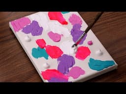 Easy & Simple Daisy Flowers Painting For Beginners (1445)