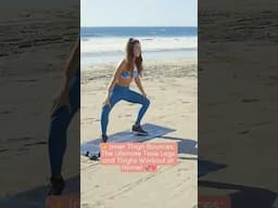 Remember This Burn?! ✨ Inner Thigh Bounces: The Ultimate Tone Legs and Thighs Workout at Home! 🚀💖
