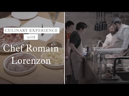 A Culinary Experience with Michelin-starred Chef Romain Lorenzon | Marriott Bonvoy Moments