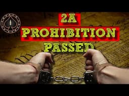 10 Year Firearms Prohibition PASSED And Sent To Governors Desk