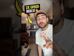 Once You Start Watching Reels On 2X Speed, There Is No Going Back! 😜🔥 | #Shorts #Relatable #Reels