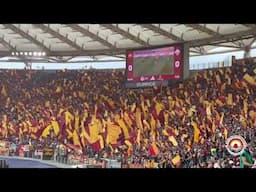 Roma - Fiorentina 1-0: Finchè vedrai sventolar questa bandiera - Coro Curva Sud