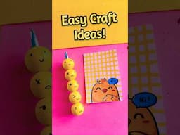 DIY Paper Crafts 😲🌈✨ best out of waste/ easy craft ideas #shorts #craft