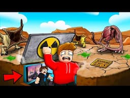ROBLOX SURVIVING 100 DAYS AND BUILDING A GAMING ROOM WITH CHOP