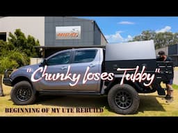 "Chunky Loses Tubby" --- The Beginning of my Ute Rebuild