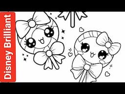 Kawaii Candy Time! 🍭🎨 Sweet Lollipops Coloring with Peppa Pig l Disney Brilliant