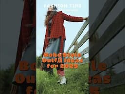 Boho Style Outfit Ideas How to Style #bohofashion #bohostyle #bohodress #shorts #howtostyleoutfits
