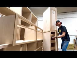 MAKING FLUSH INSET CABINET DOORS WITH APPLIED MOULDING