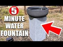 EVERYONE Will Be Making THIS Water Fountain