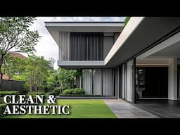 Luxurious Modern Tropical Home Design with Clean and Balanced Aesthetic
