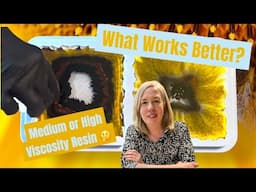 #660 EN: Medium or High Viscosity Resin? What works better? | #epoxyresin