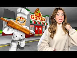 KAT ESCAPES ROBLOX PAPA PIZZA'S CURSED PIZZERIA (OBBY)