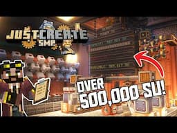 I created HUGE amounts of STEAM POWER in Minecraft Create Mod! [#8]