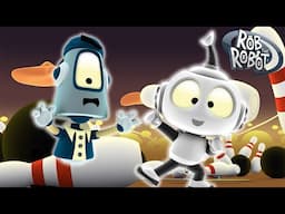 Bowling for Space Balls: A Strike Against the Alien Robot! | Rob The Robot | Preschool Learning