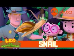 🐌 GIANT AFRICAN SNAIL INVASION RESCUE 🌳 | Leo the Wildlife Ranger Spinoff S7E07 | @mediacorpokto