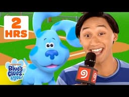 120 MINUTES of Fun Outdoor Games w/ Blue and Josh ⚾☀️ | Blue's Clues & You!