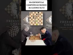 Me ENFRENTO al CAMPEÓN del MUNDO de AJEDREZ BLITZ #ajedrez