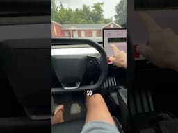 My Cybertruck demanded I pull over and do this