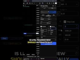 How to Set a Take Profit in TradingView (Auto-Exit Made Easy) #tradingview #daytrading  #trading