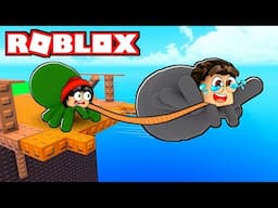 ROBLOX WEBBED OBBY WITH ALEXA!