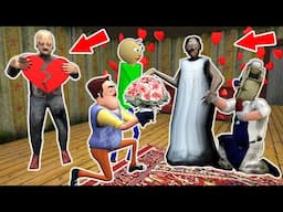 Ice Scream, Hello Neighbor, Baldi loves Granny || funny horror animation (p.366)
