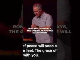 God will soon crush the enemy under our feet (Romans 16:20), but only if you step into the fight.