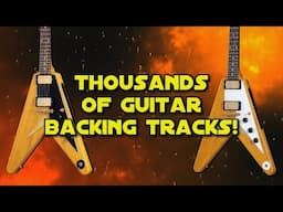 Where to find the BEST guitar backing tracks available 🤩🎸and customize them!