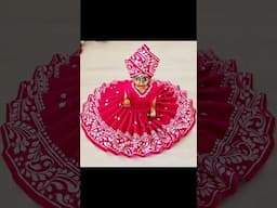 Hand printed Cotton dress for Laddu gopal #shorts #laddugopal #kanhaji
