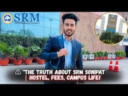SRM Sonipat Complete Guide for New Students 2025! 🧑‍🎓 @lifewidabi