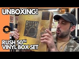UNBOXING: Rush 50th Anniversary Vinyl Record Box Set