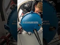 We’re racing… and doing science?! 👀 #sailing #theoceanrace #science #oceanhealth #shorts #reels