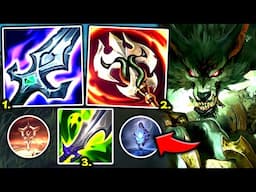 WARWICK TOP BUT I HAVE 300% LIFESTEAL (ONE Q = FULL HEALTH) - 2025 Warwick TOP Gameplay Guide