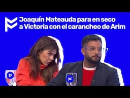 Joaquín Mateauda para en seco a Victoria con el carancheo de Arim