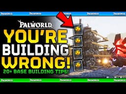 Top 20 Life Saving BASE BUILDING TIPS & TRICKS in Palworld Feybreak (Advanced Base Building Tips)