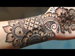 mehndi design simple front hand || beautiful trending mehndi designs