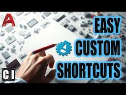 MAKE Your Own AutoCAD Shortcuts in Minutes!