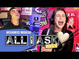 A nossa Carolina rebenta a escala com esta versão de "All I ask" de Adele