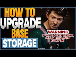 How To Increase Base Storage And Get Advanced Research In The Alters