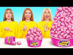 बिग, मध्यम और छोटी प्लेट चुनौती | रसोई में अजीब स्थितियाँ Mega DO Challenge