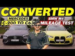 Mercedes C200 Converted to C63 😍 | BMW M4 Mileage Test 😨
