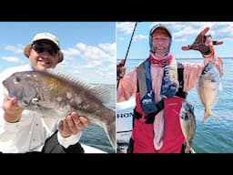 Catching Scup, Seabass, and Tautog on Eye-Drops
