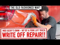 Can we repair this WRITE OFF in one afternoon... and EXPOSE the accident repair industry?